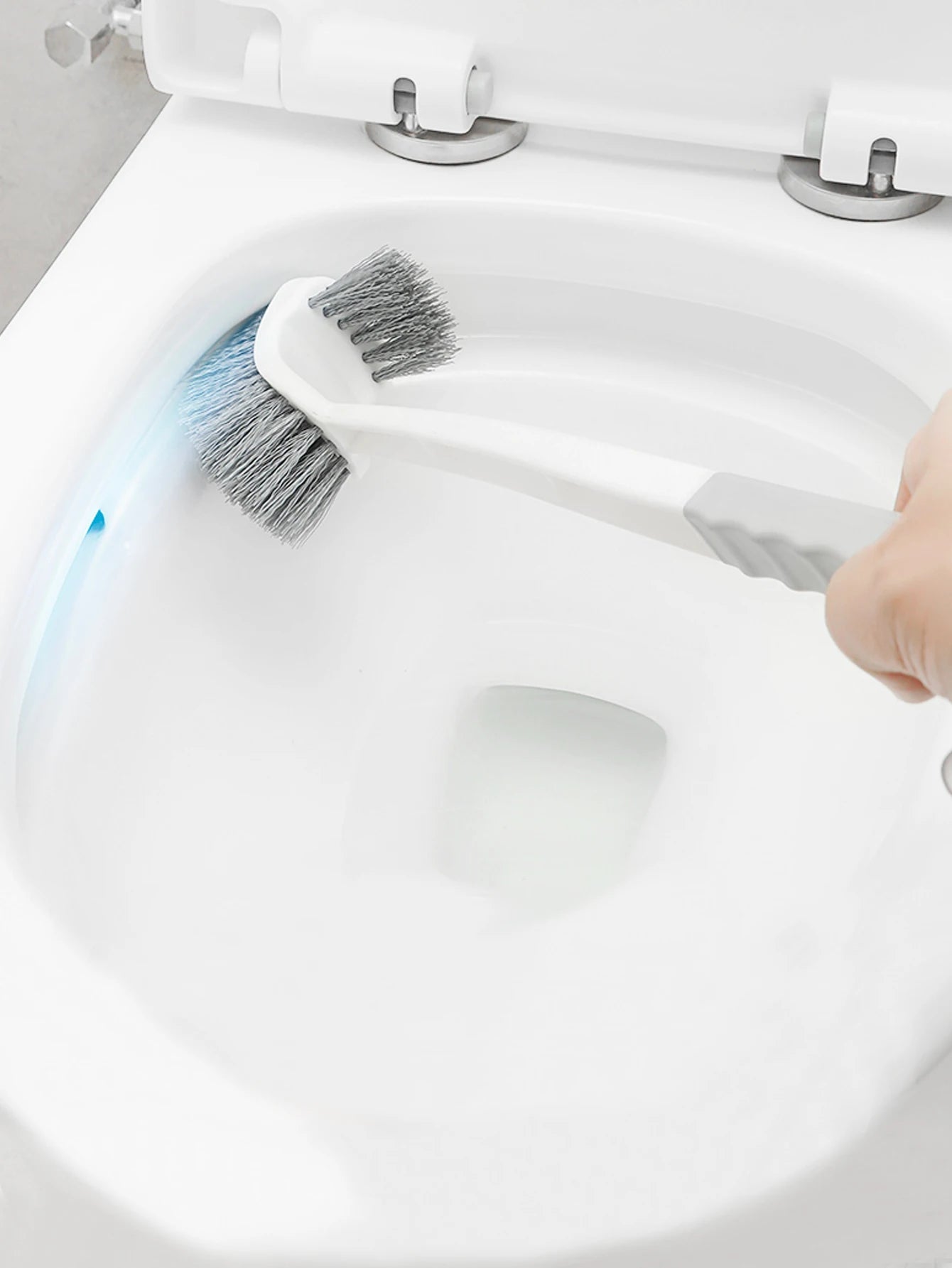 AquaStone | Efficient Wall Mounted Toilet Brush with Double-Sided Angle 3