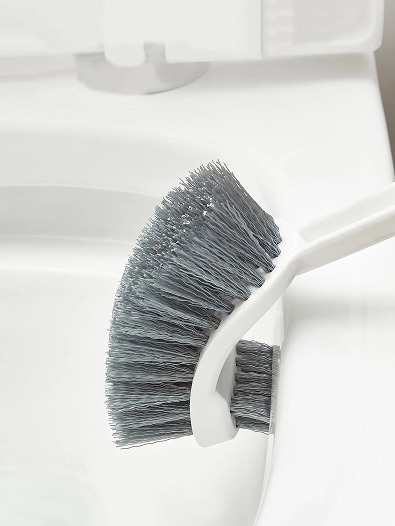 AquaStone | Efficient Wall Mounted Toilet Brush with Double-Sided Angle 7