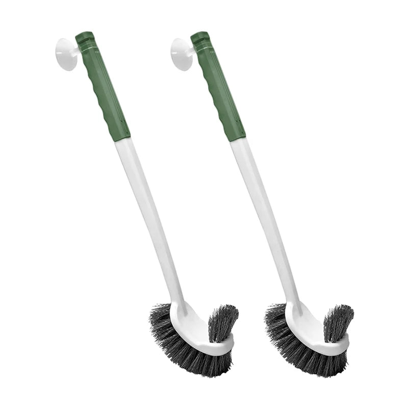 AquaStone | Efficient Wall Mounted Toilet Brush with Double-Sided Angle 8