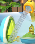 AquaTots | Bath Toy Set with Floating Ducks and Gentle Water Sprayer 3