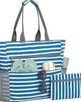 AquaVoyage | Spacious Stylish Waterproof Beach Bag for Summer Fun 3