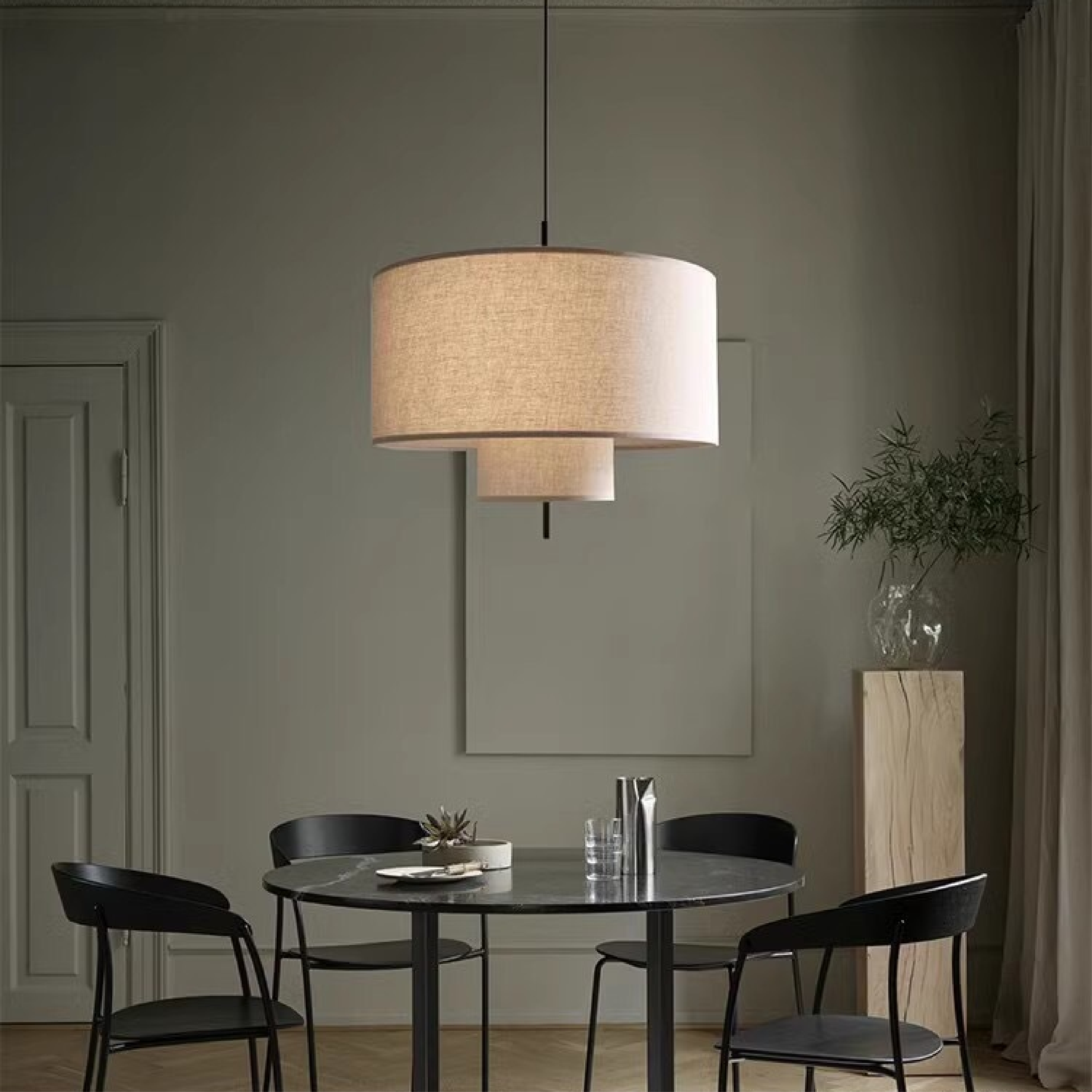 Archinea | Modern Yurina Silk Pendant Lamp 2