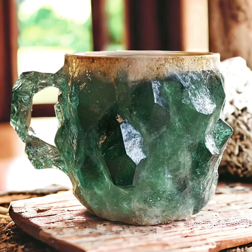 ArtisanCraft | Unique Handcrafted Ceramic Coffee Mug for Stylish Sipping 4
