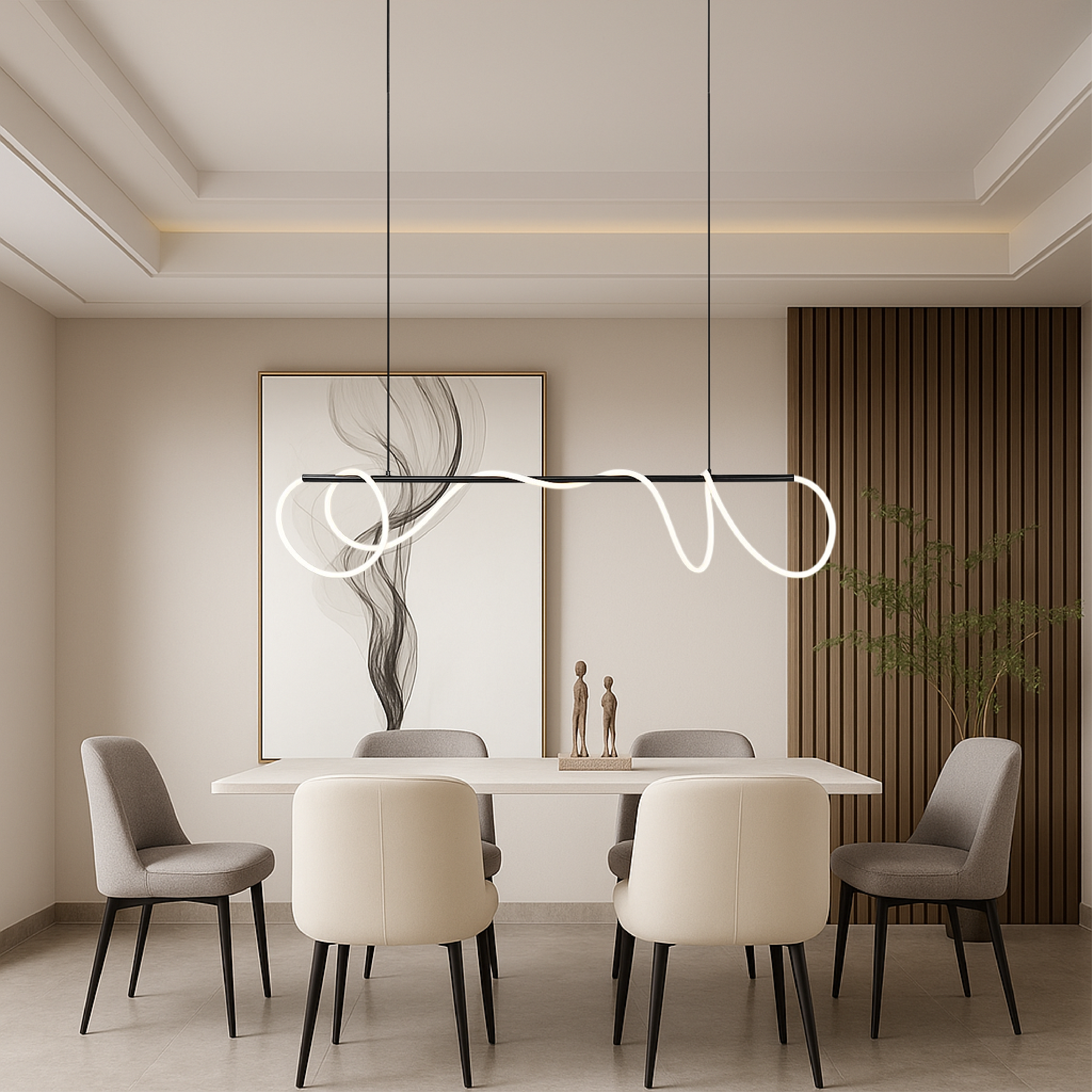 Arvra | Linear Kitchen Table Pendant Lamp 2