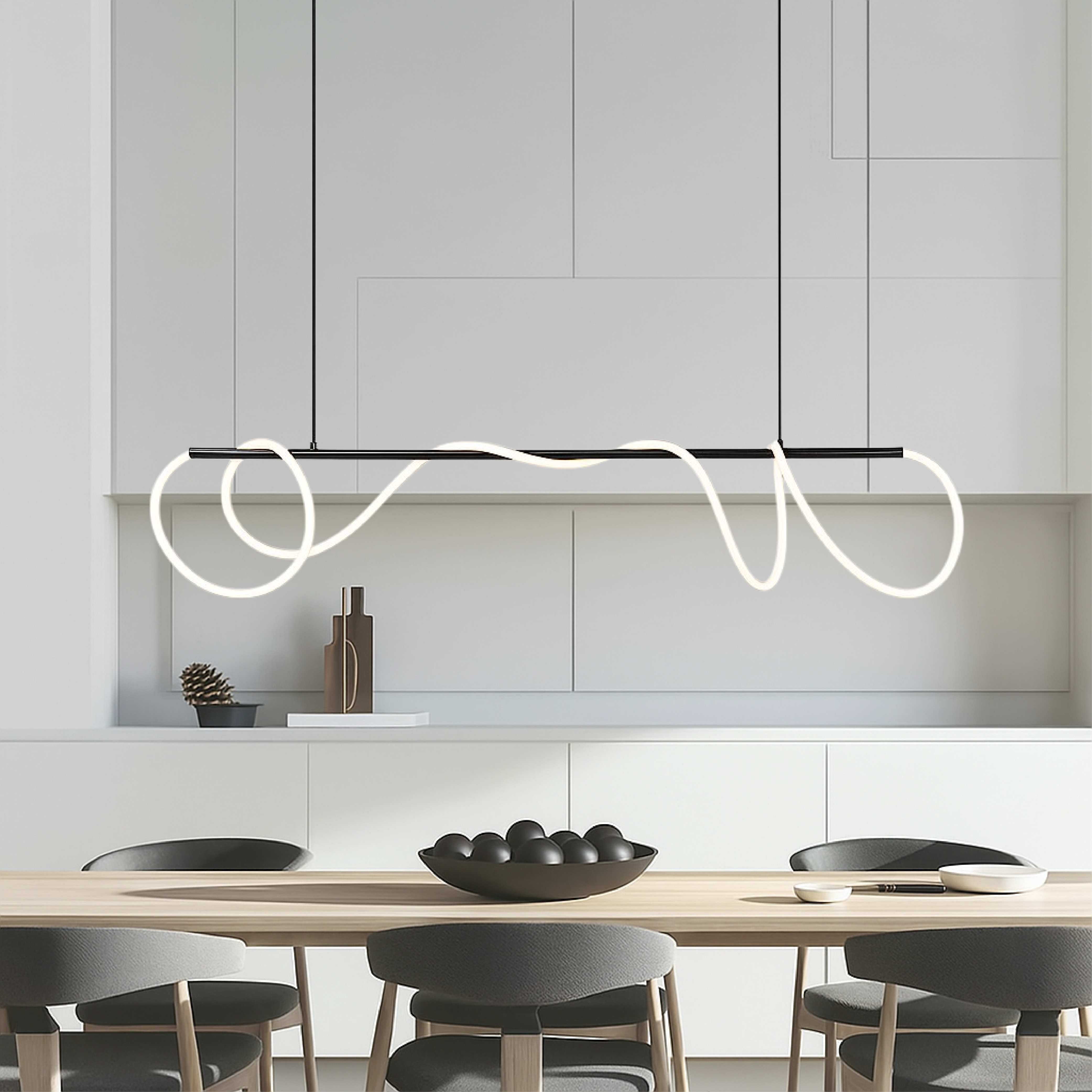 Arvra | Linear Kitchen Table Pendant Lamp 3