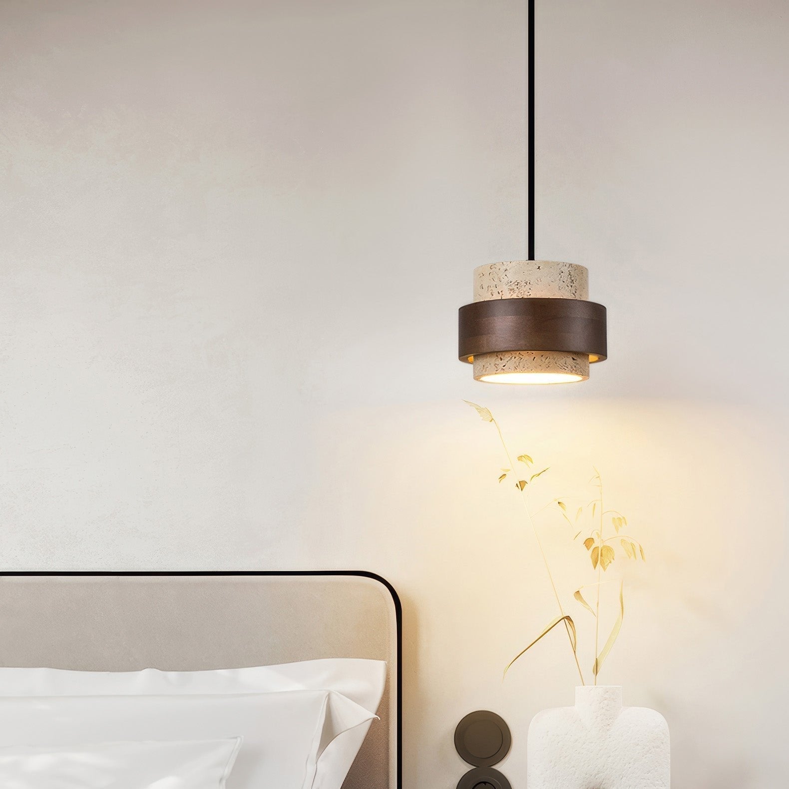Ascend | Retro Stone Wabi-Sabi Pendant Lamp 5