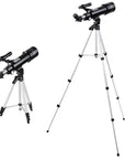 Astronomical Refractor Telescope 400/70mm 66x Magnification Refractive Eyepieces Tripod Beginners 2