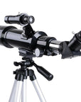 Astronomical Refractor Telescope 400/70mm 66x Magnification Refractive Eyepieces Tripod Beginners 7