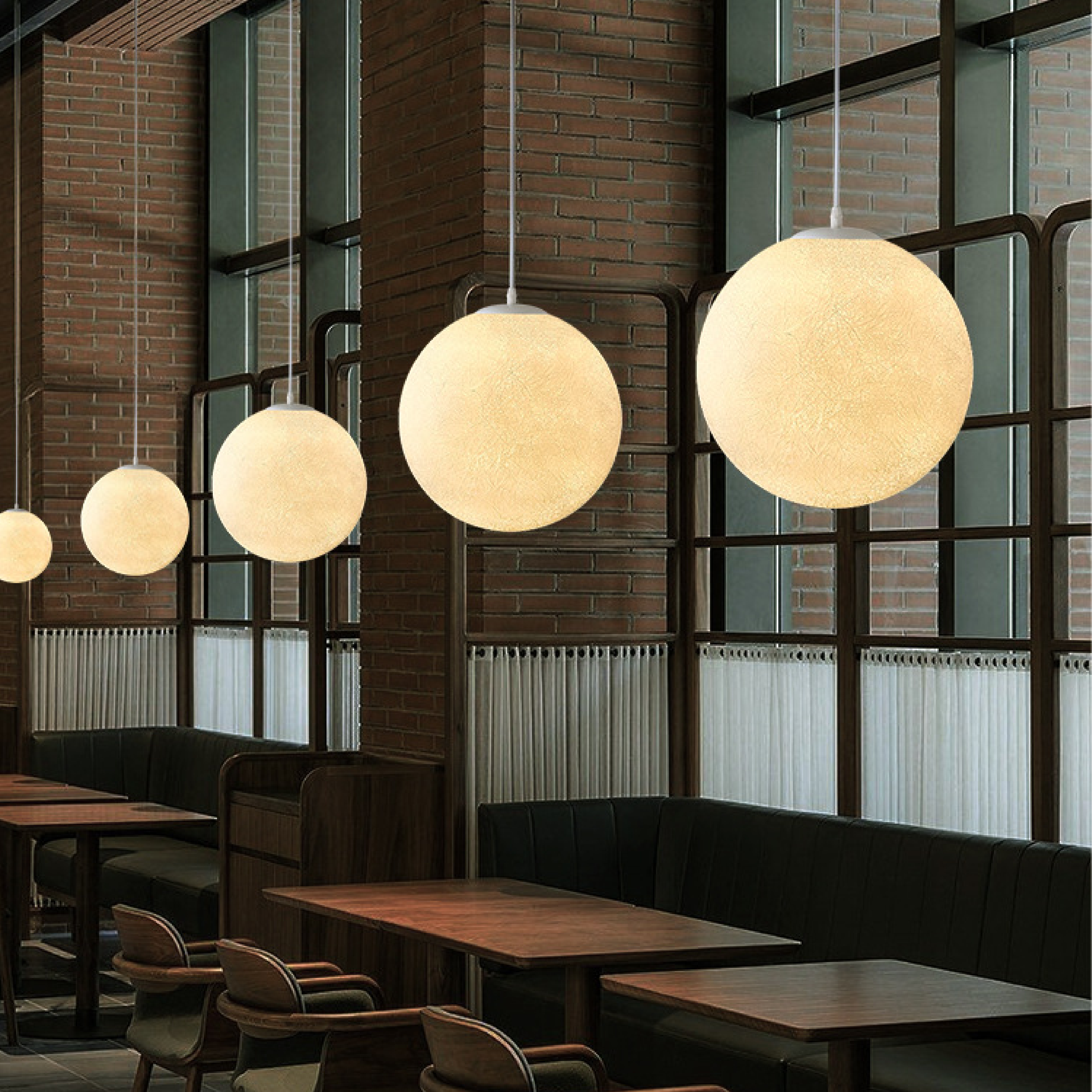 Auralis | Nostalgic Moon Pattern Hanging Lamp 5