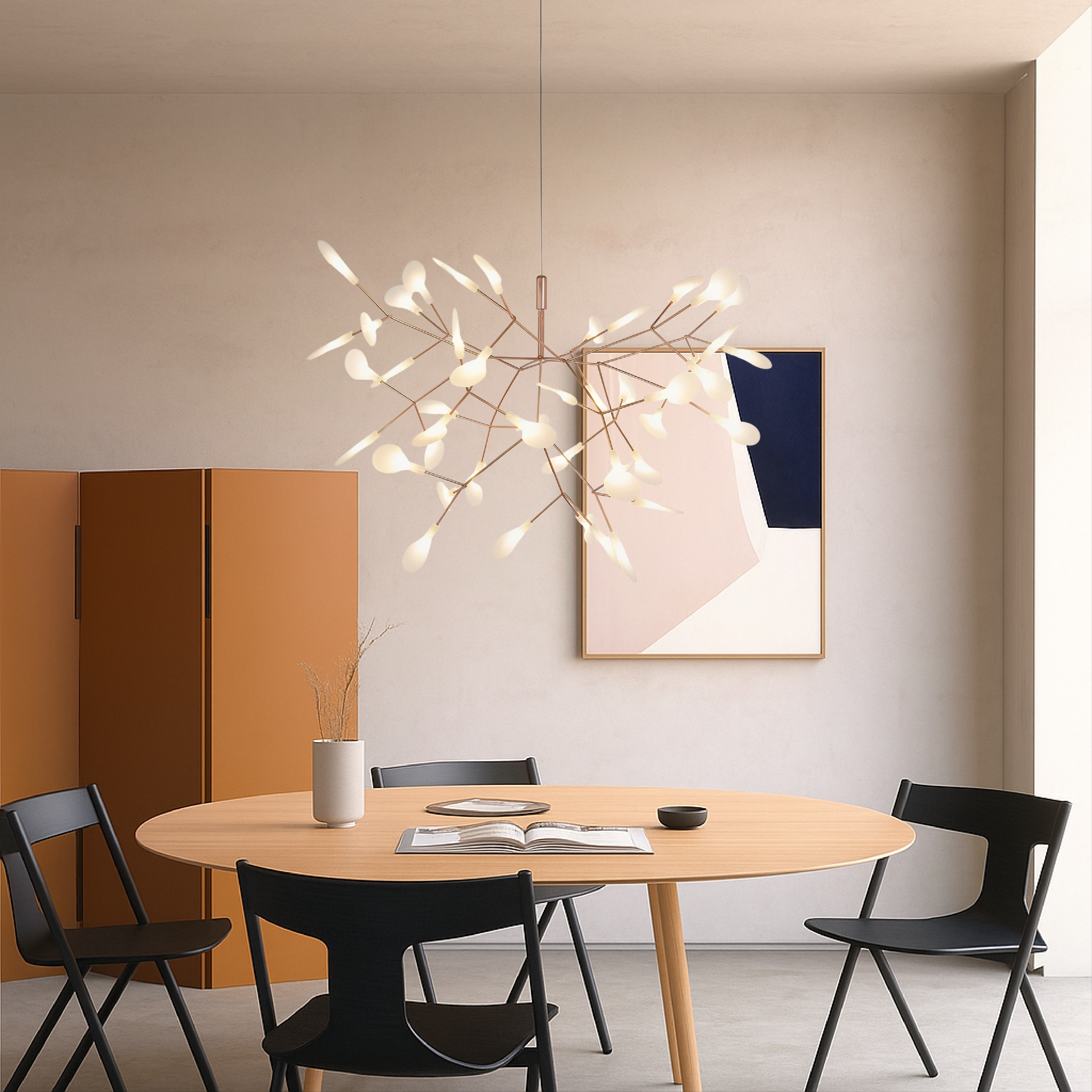 Auralyx | Firefly Pendant Lamp Rose Gold 0