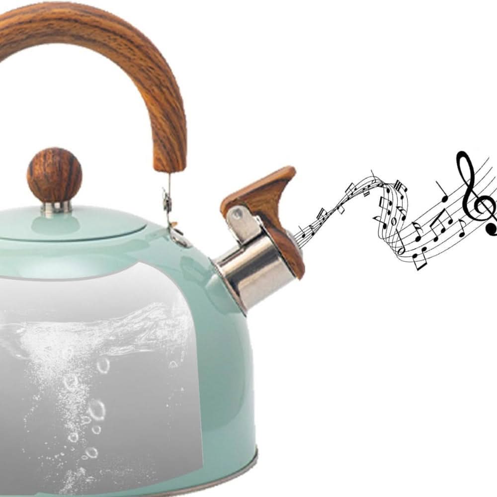 AureaBoil | Elegant Classic 3L Stainless Steel Whistling Kettle 4