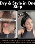 AureaGlow | Innovative Rotating 2-in-1 Hair Dryer and Styler 1