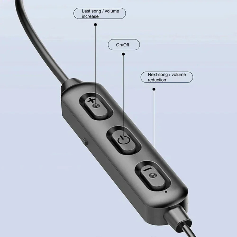 AureaSound | Premium Lightweight Bluetooth Neckband Headphones for Sports 5