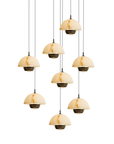 AureaStone | Refined Natural Marble Staircase Chandelier 5