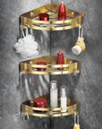 AureliaSet | Elegant Modern Gold Silver 3-Piece Bathroom Accessory Collection 15