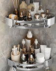 AureliaSet | Elegant Modern Gold Silver 3-Piece Bathroom Accessory Collection 18