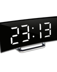 Aurelio | Stylish Large Display Digital Alarm Clock with Curved Design 1