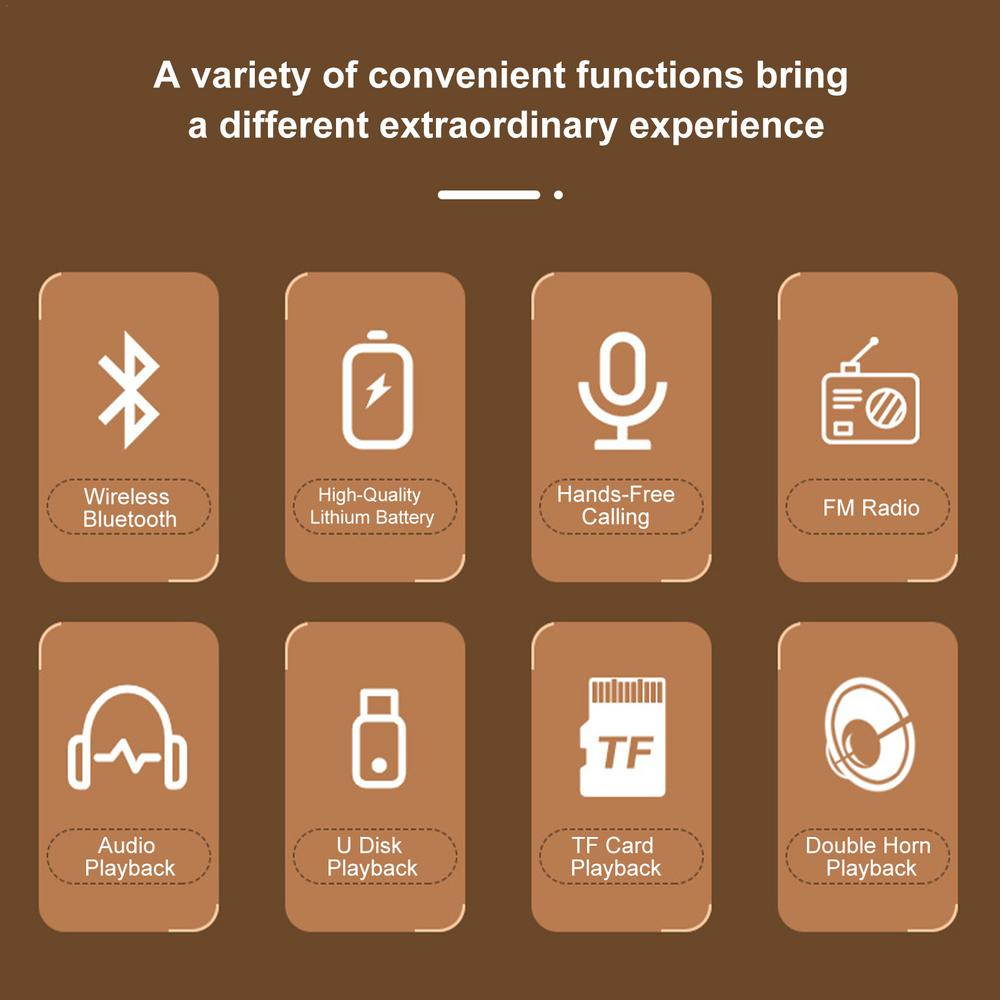 Aurevox | Dark Academia Bluetooth Speaker for Rich, Atmospheric Listening 2