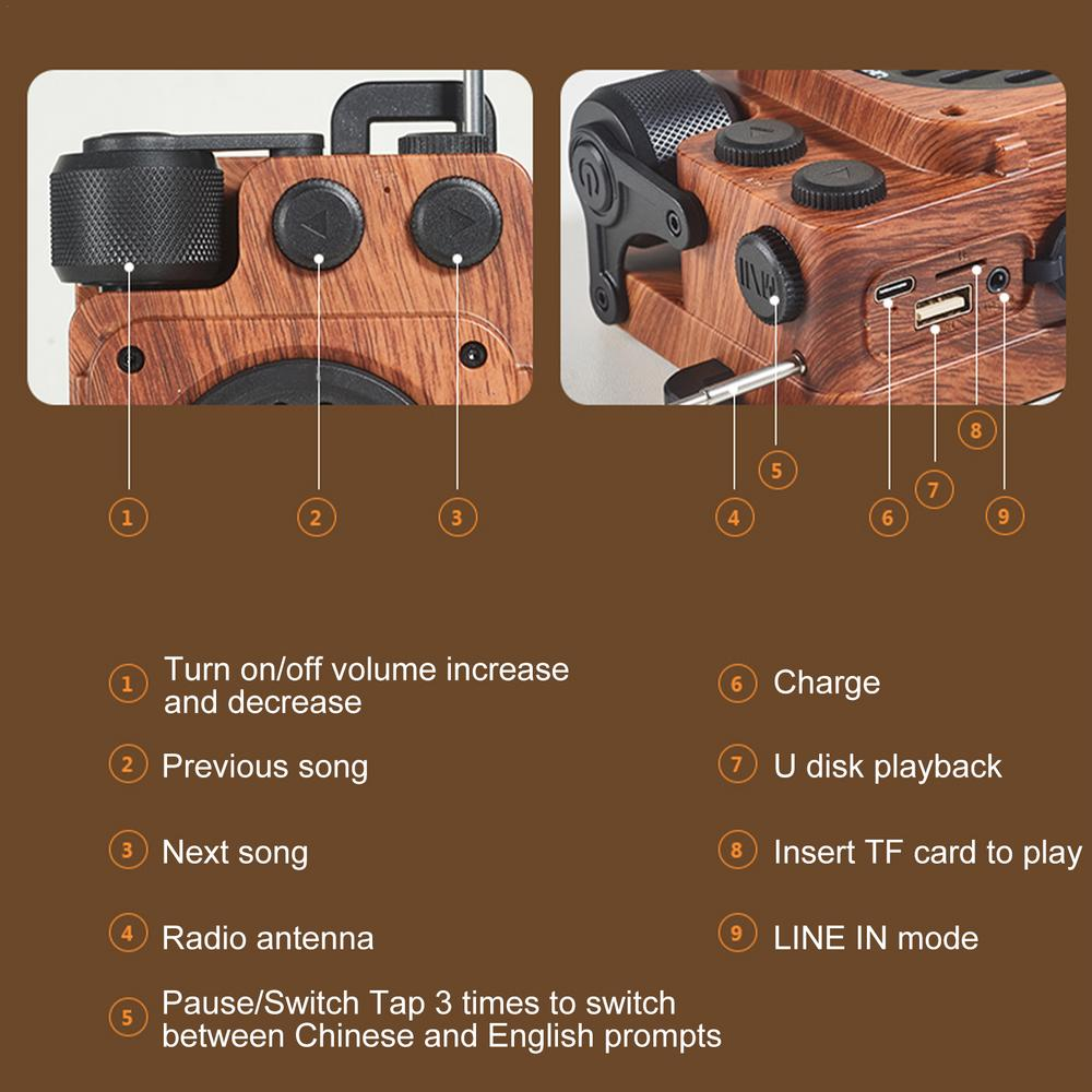 Aurevox | Dark Academia Bluetooth Speaker for Rich, Atmospheric Listening 4