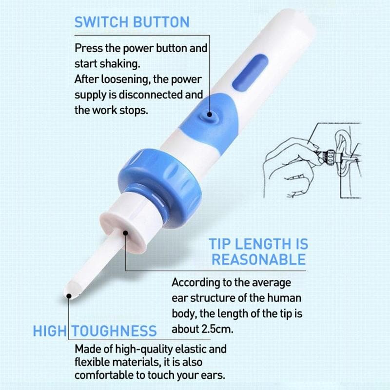 AuriClear | Electric Ear Cleaner for Safe & Gentle Wax Removal 5