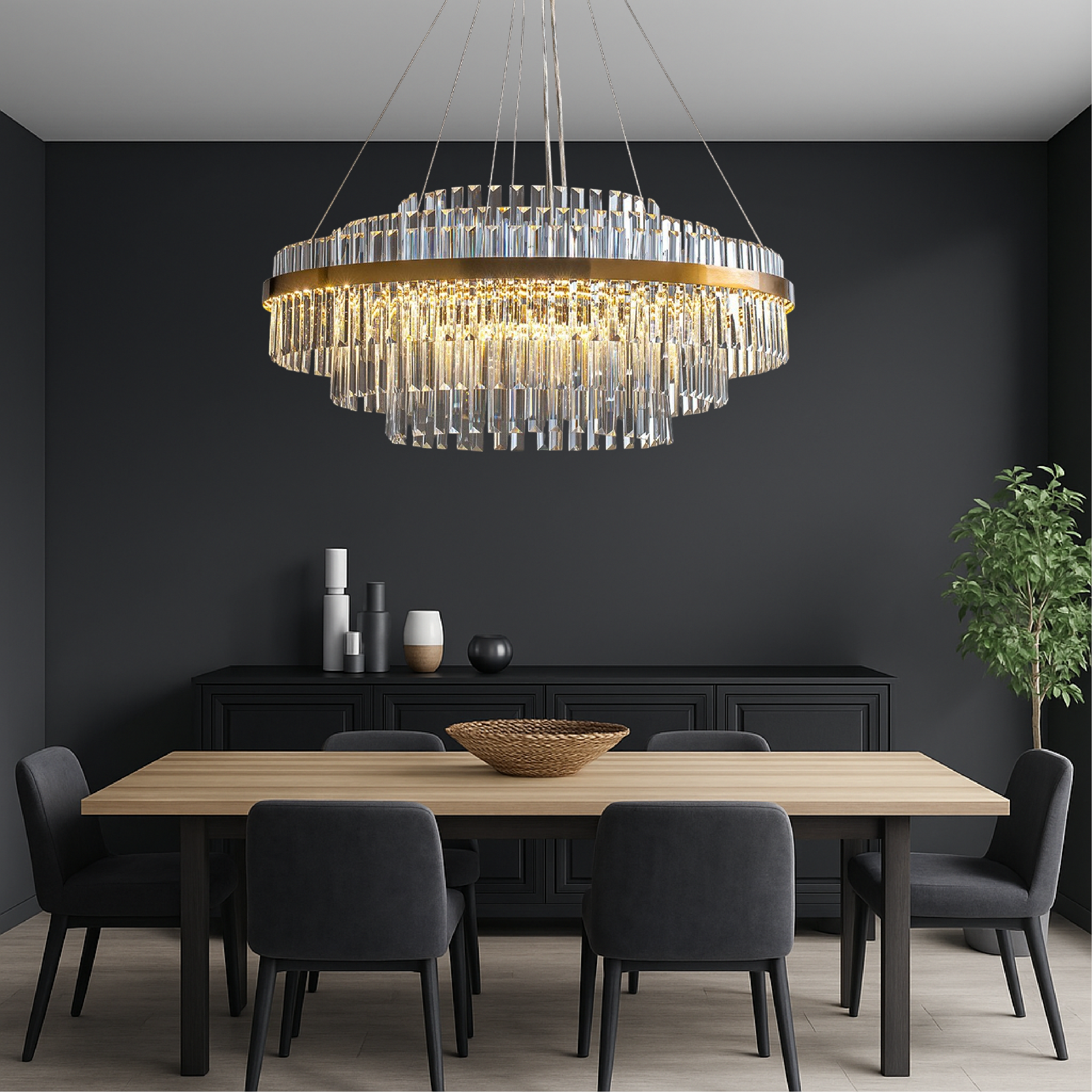 Aurine | Luxurious Crystal Chandelier for Modern Interiors 3
