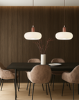 Aurique | Modern Scandinavian Style Cream Pendant Lamp 2