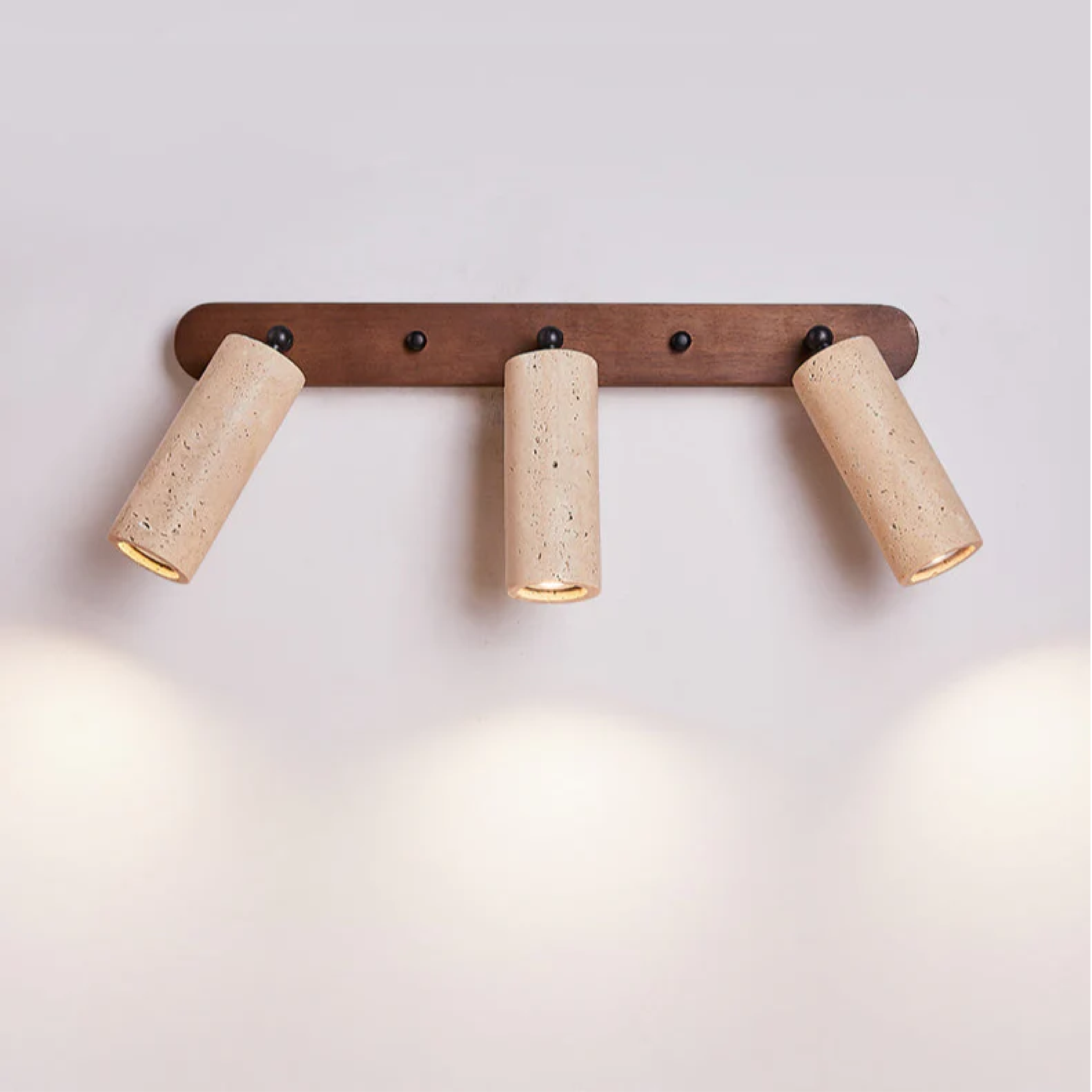 Aurivon | Minimalist Travertine Swivel Wall Lamp for Retro Elegance 5