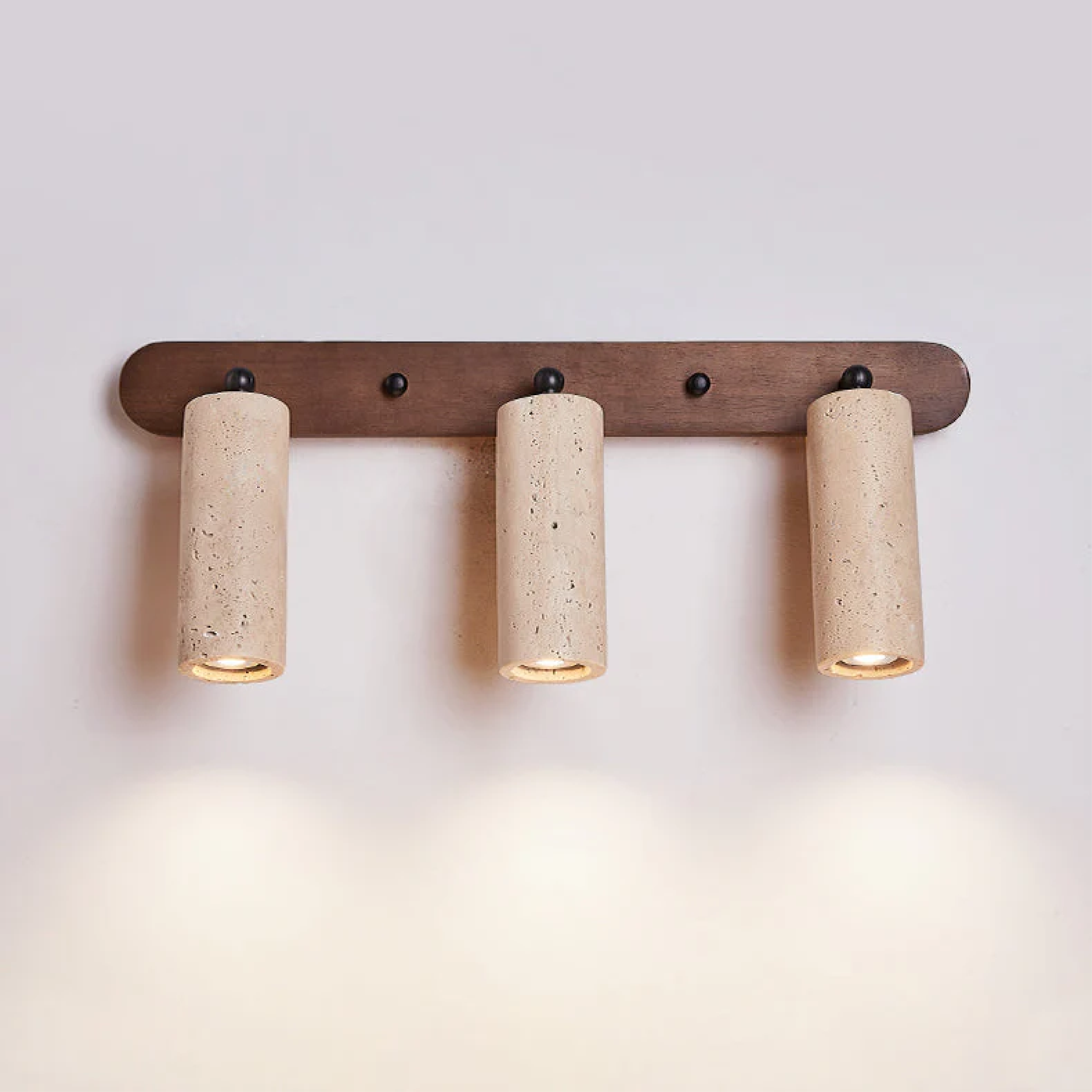 Aurivon | Minimalist Travertine Swivel Wall Lamp for Retro Elegance 8