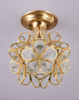AuroraGlow | Elegant Stylish Gold Accent Ceiling Lamp 0