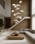 AuroraLume  | Nordic Glass Villa Chandelier 1