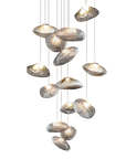 AuroraLume  | Nordic Glass Villa Chandelier 5