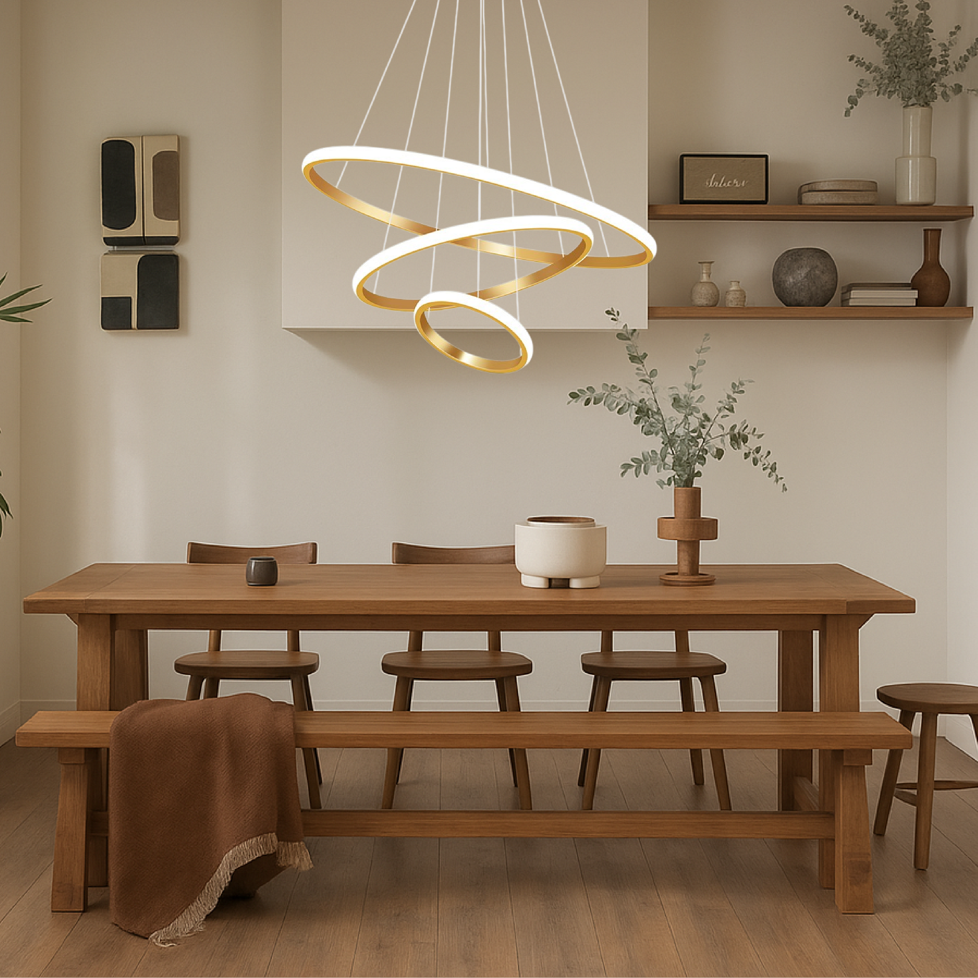 Aurovia | Luxurious 3 Tier Modern Chandelier 4