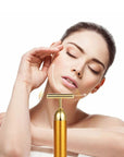 AurumGlow | Luxurious Gold Facial Roller Massage Tool for Radiant Skin 3