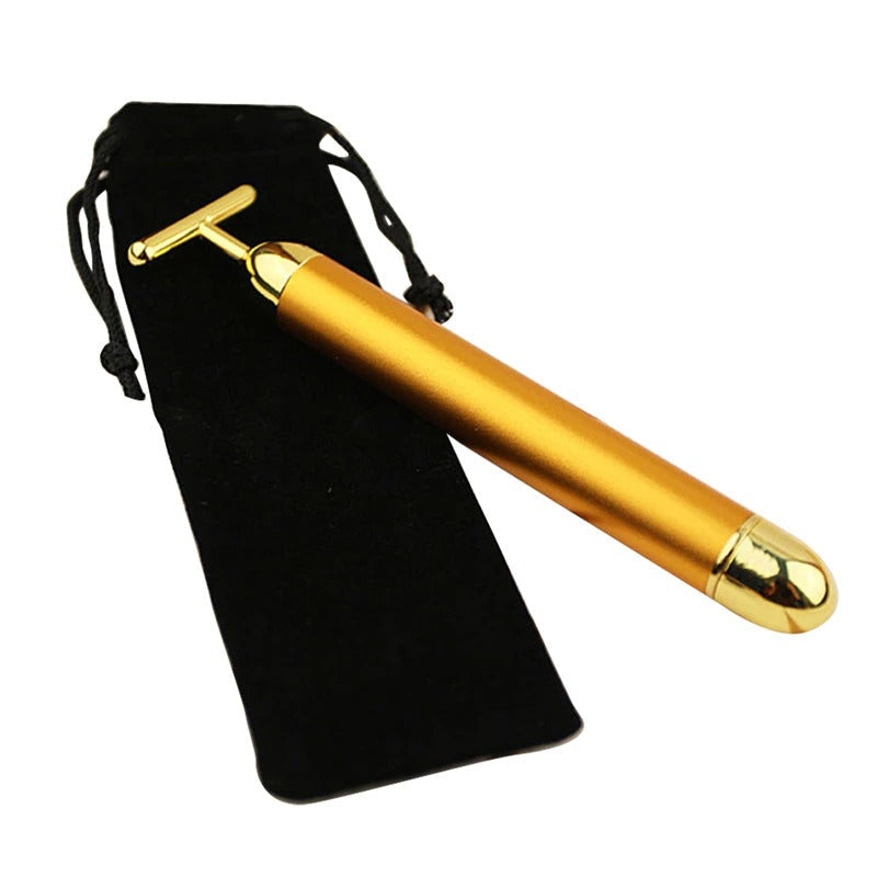 AurumGlow | Luxurious Gold Facial Roller Massage Tool for Radiant Skin 6