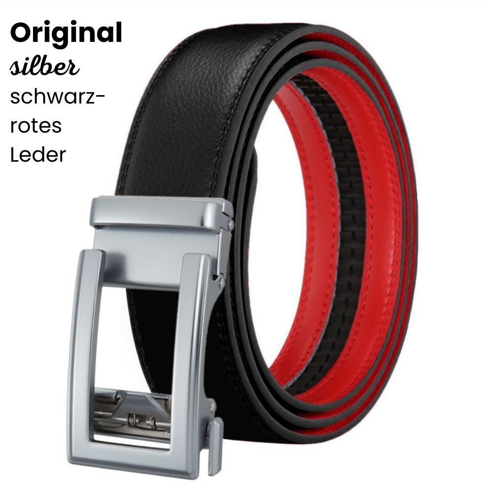 AutoBelt | Men’s Automatic Ratchet Belt with Gold Buckle and Gift Bag 15