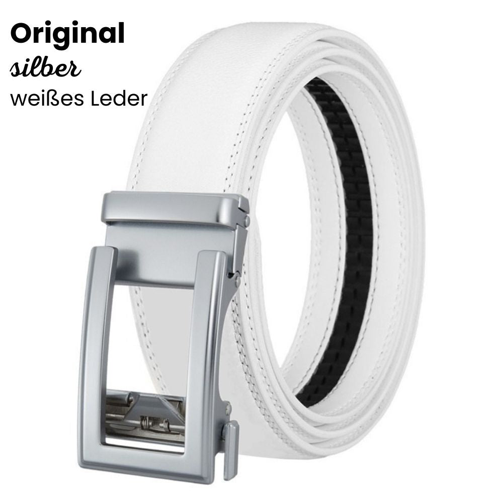 AutoBelt | Men’s Automatic Ratchet Belt with Gold Buckle and Gift Bag 16