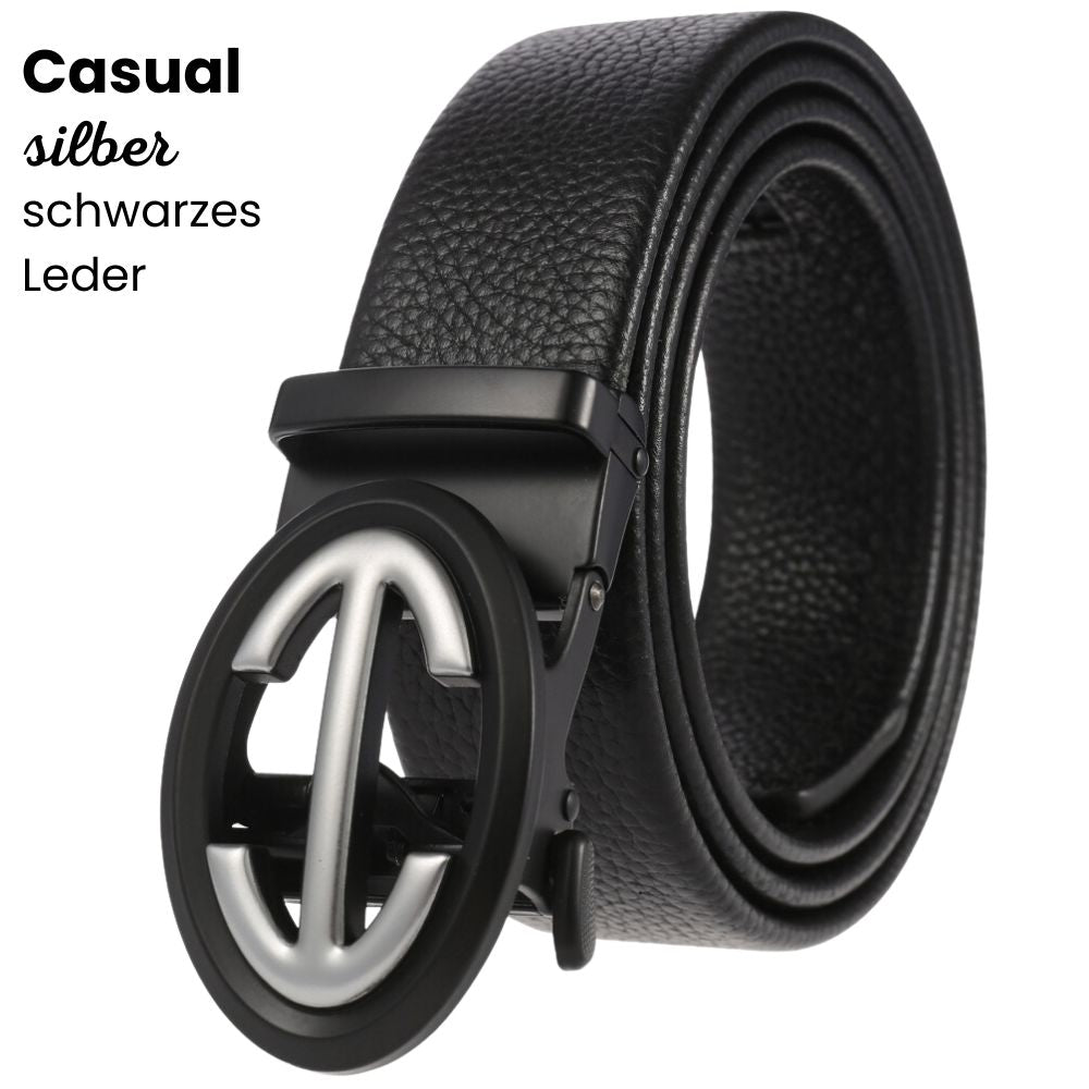 AutoBelt | Men’s Automatic Ratchet Belt with Gold Buckle and Gift Bag 9