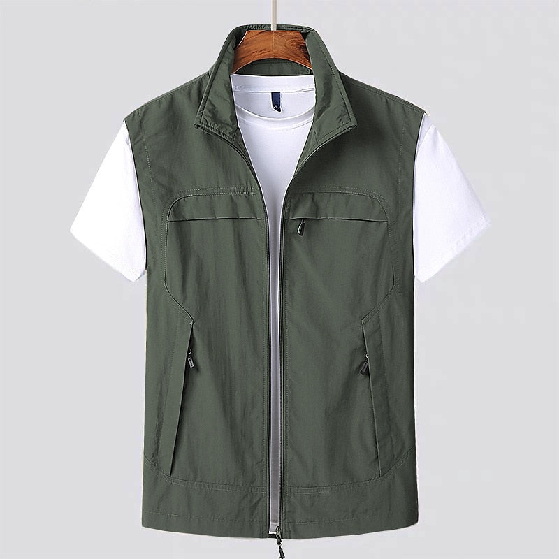 Aventurine | Stylish Lightweight Quick-Drying Men's Vest for Outdoor Activities 3