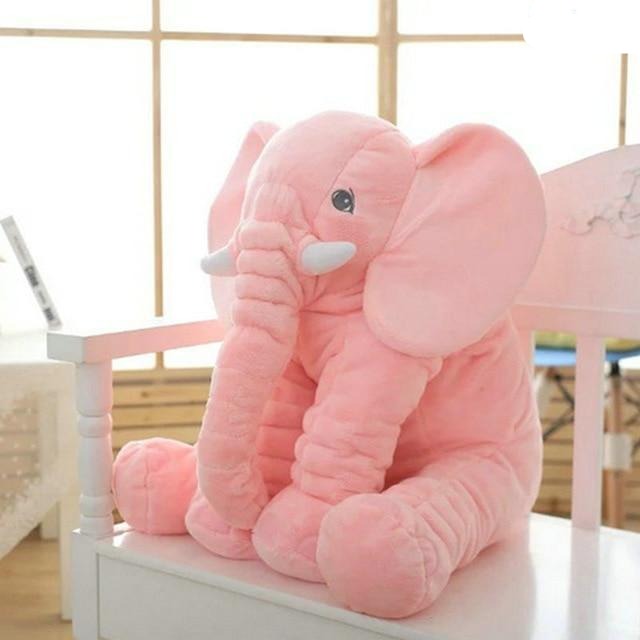 Baby Elephant Plush Pillow – Cuddly Soft Toy for Comfort and Sleep 4