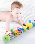 Baby Sensory Toy Musical Caterpillar Soft Plush Fabric for Infants 0