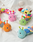 Baby Sensory Toy Musical Caterpillar Soft Plush Fabric for Infants 1