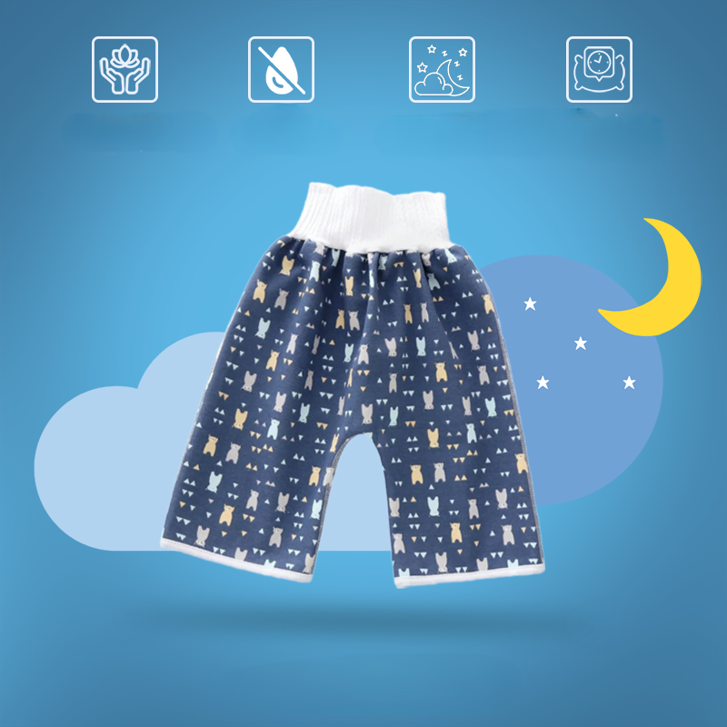 Baby Training Trousers Leakproof Cotton Pants 0