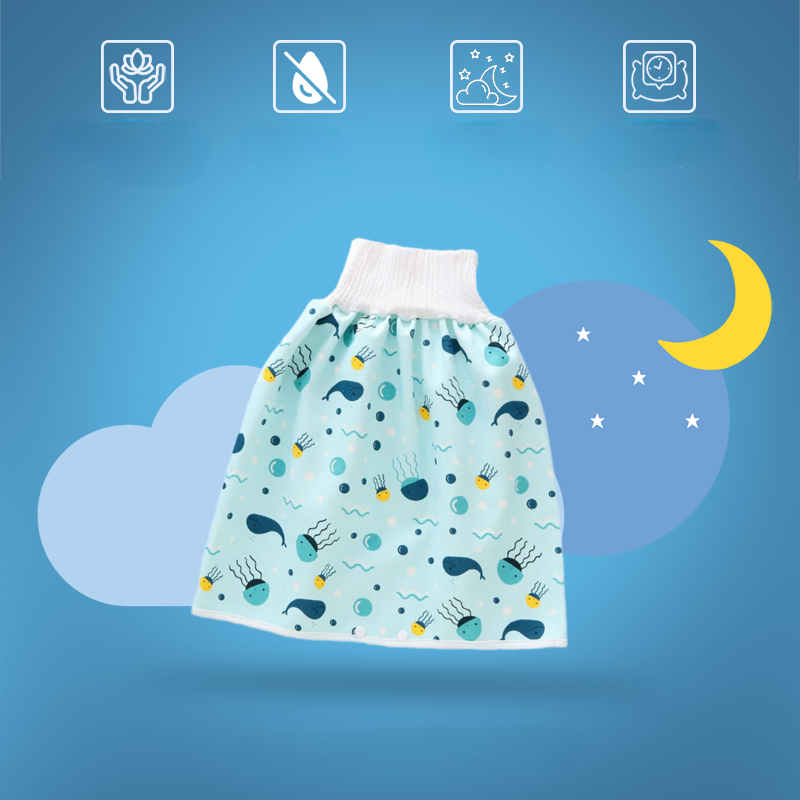 Baby Training Trousers Leakproof Cotton Pants 4