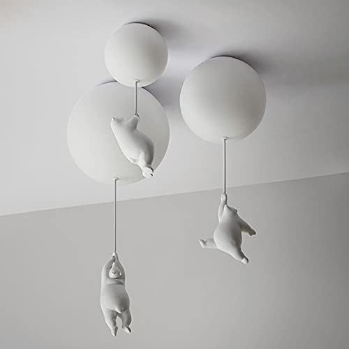 BalloonBear | Whimsical Playful LED Ceiling Light Fixture for Kids&#39; Rooms 7