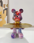 BearCraft - Bear Statue with Tray 10