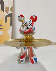 BearCraft - Bear Statue with Tray 11
