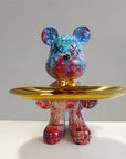 BearCraft - Bear Statue with Tray 4