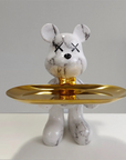 BearCraft - Bear Statue with Tray 5
