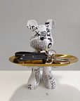 BearCraft - Bear Statue with Tray 6