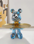 BearCraft - Bear Statue with Tray 9